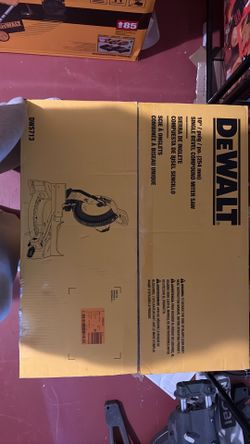 Brand New DeWalt 10” Single Bevel Compound Miter Saw