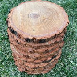 🪵 Natural Wood Slices (Centerpieces) 🪵 
