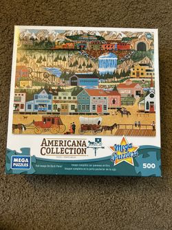 MEGA PUZZLERS American Collection: “Lehi Valley (Pennsylvania),” 500-pieces