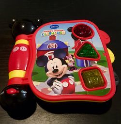 Mickey Mouse Me First Learning Book English Spanish Sound & Light