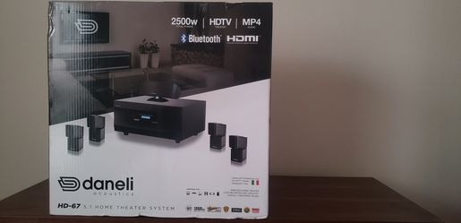 Daneli acoustics hd-67 5.1 home theater system