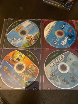 Original Xbox Kids Games disc only