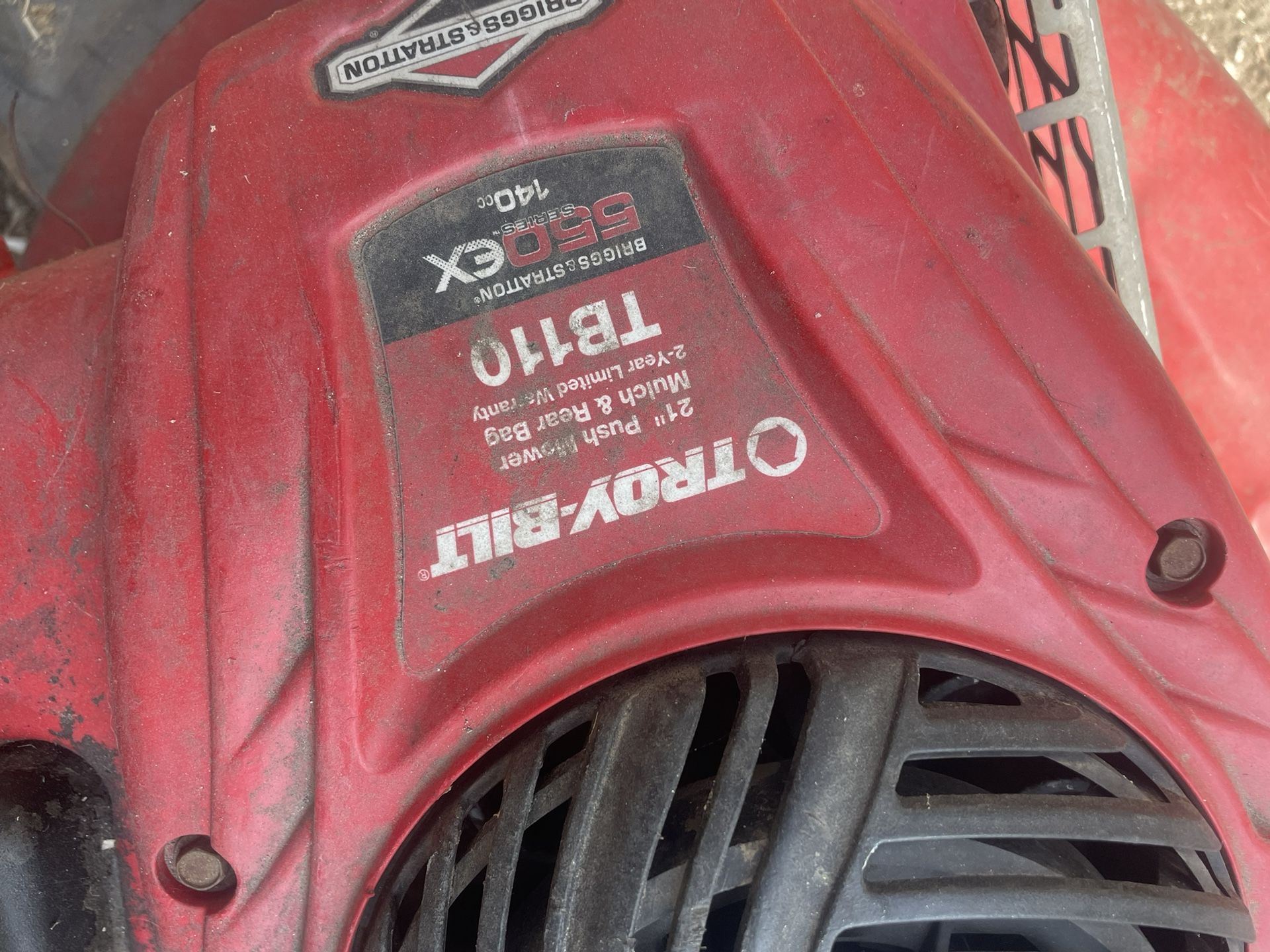 Troy Built Lawn Mower