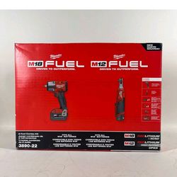 BRAND NEW MILWAUKEE 3890-22 2 TOOLS COMBO KIT