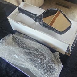 Motorcycle Mirrors - Black Skeleton Hands