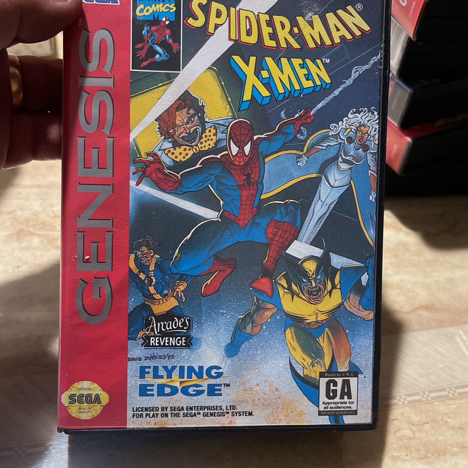 Spider Man Xmen Sega Genesis 