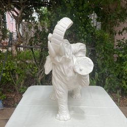 White Elephant Statue