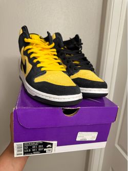 Nike sb dunk high reverse goldenrod