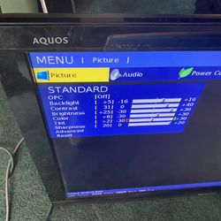 40 inch TV sharp in great shape I need to Cablevision or remote from Verizon