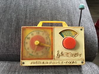 Antique fisher price music box
