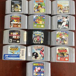 N64  Games for sale!!!