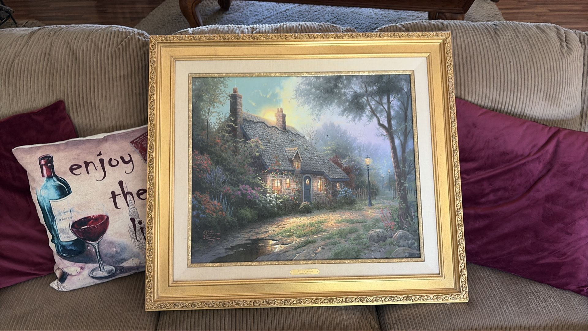 Thomas Kinkade Moonlight Cottage