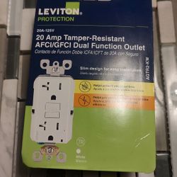 Leviton 20 AMP-125Volt AFCI/GFCI Outlet