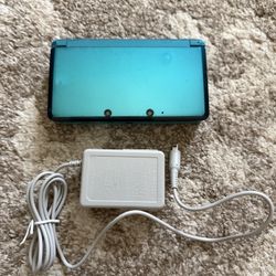 Nintendo 3ds Console Aqua Blue
