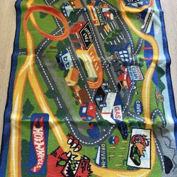 Hot wheels play mat