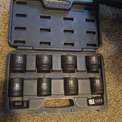 Pittsburgh 8pc Socket Set