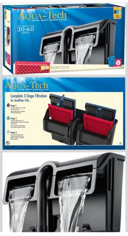 Aquarium filter. Aqua Tech 30-60 power filter