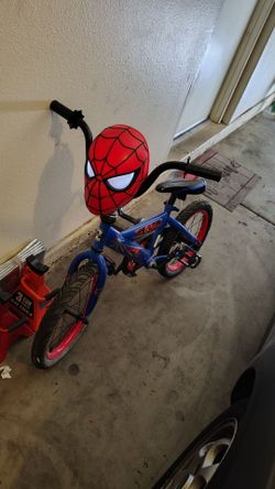 Kids Spiderman Bike