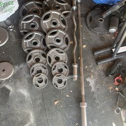 Olympic weights and barbells