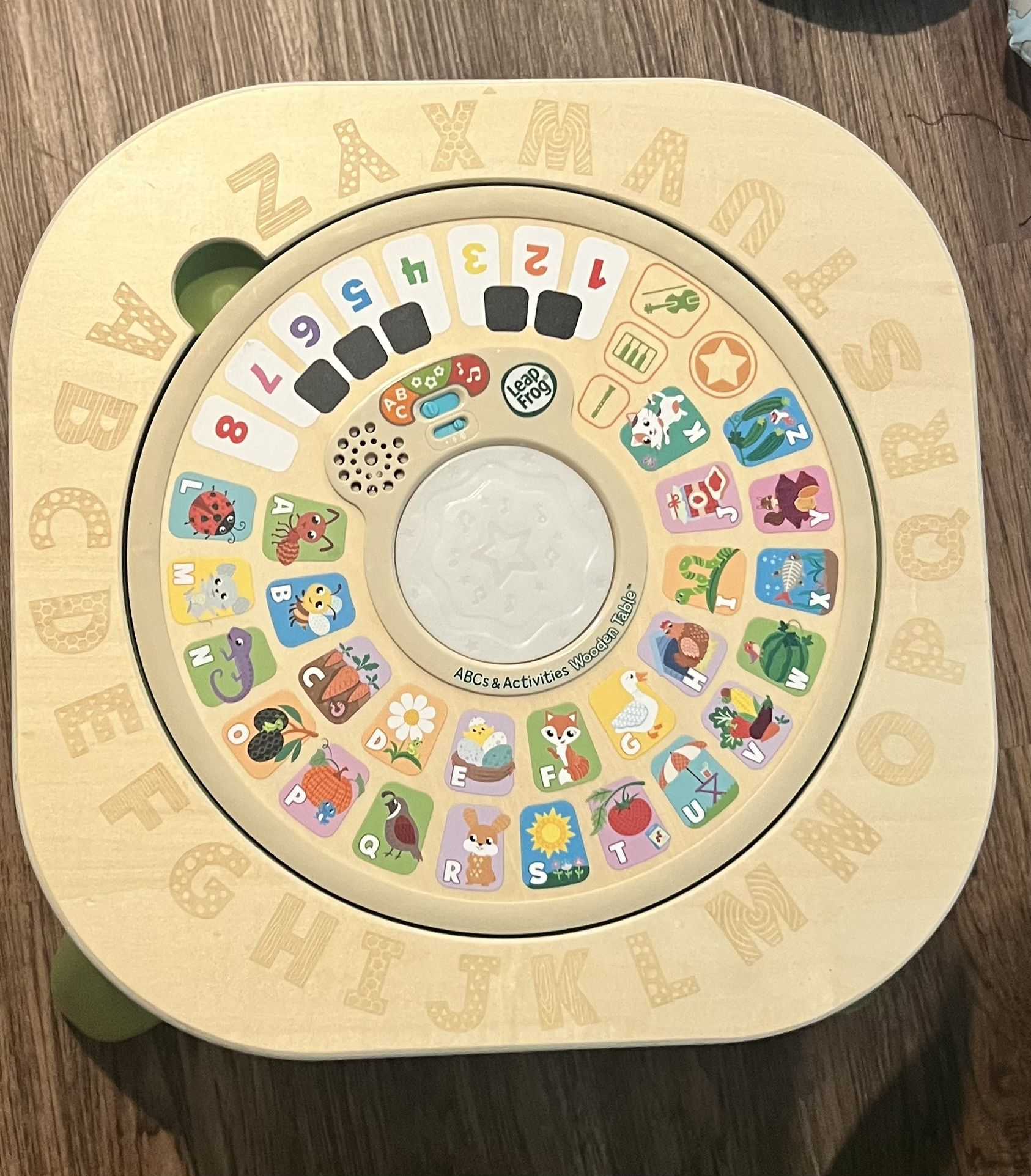 Leapfrog Two Sided activity table 