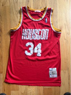 Mitchell & Ness Hakeem Olajuwon Houston Rockets Hardwood Classics Jersey