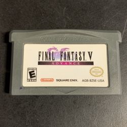 Final Fantasy V Advance Gameboy Advance Game