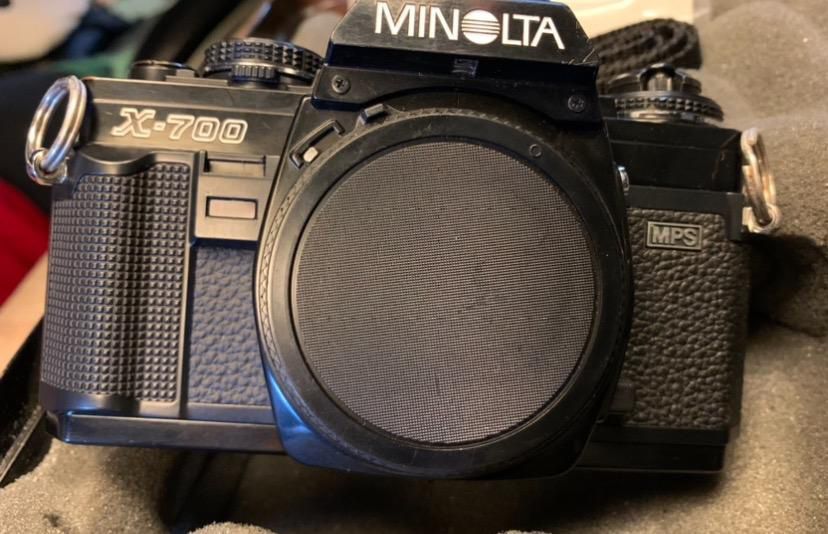 Minolta  Camera Set In Carry Case 