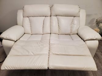 Springfield Faux Leather 62", 2 Seat Recliner
