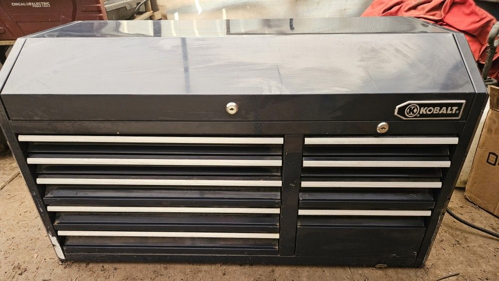 Kobalt 9 Drawer Toolbox With Powerstrip