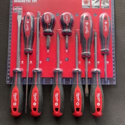 Milwaukee Combination Screwdriver Set (10-Piece)