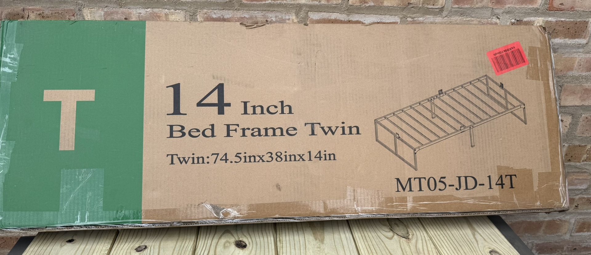 14 Inch Twin Bed Frame – Heavy Duty Metal Platform