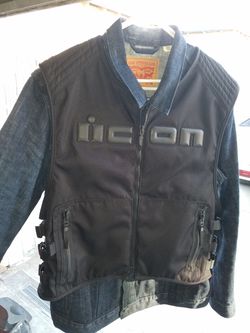 Motorcycle vest and jacket