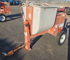 Towable plaster mixer 9 cu ft 8.4HP gas engine