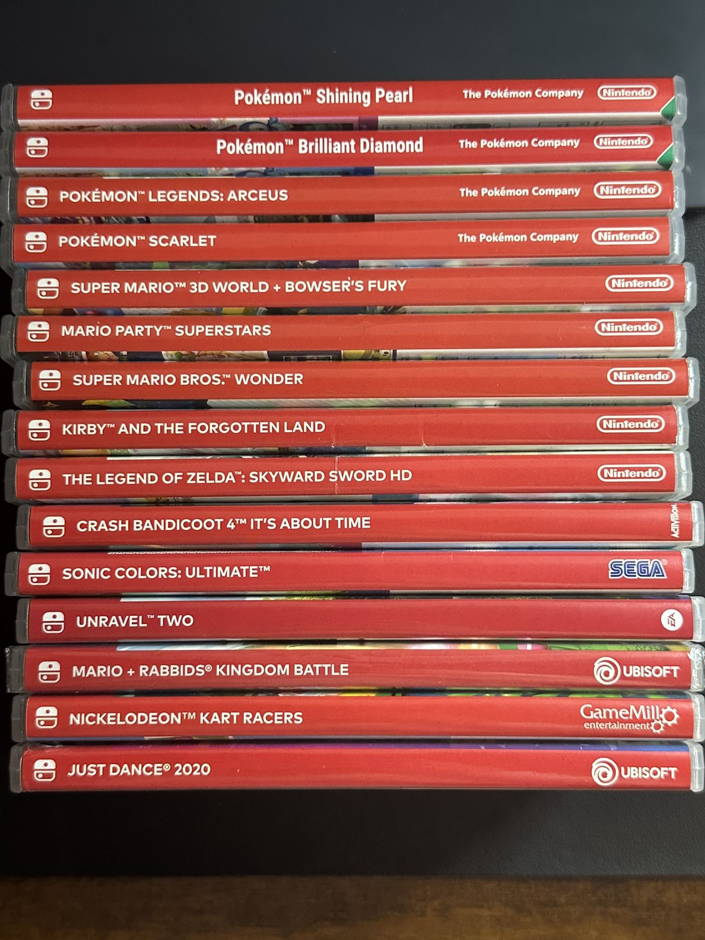 Switch games (Individually Priced)