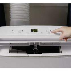 GE Portable Air Conditioner - 11,000 BTU with Remote, WiFi 
