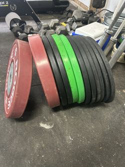 Various Bumper plates