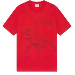 OVO Official Merch Drake Octobers Very Own Canine Red T-Shirt Size Small