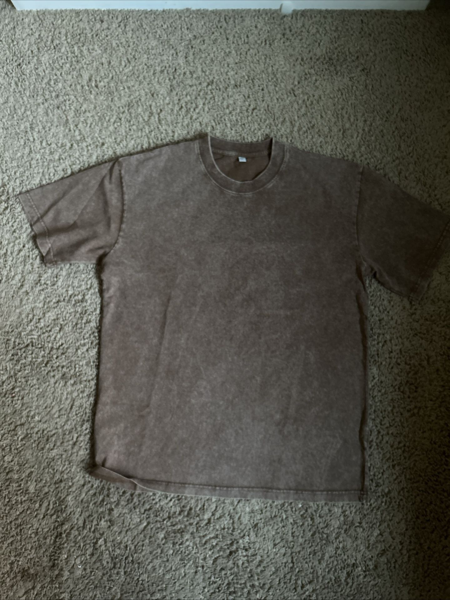 Brown Vintage Look T Shot Size Medium 