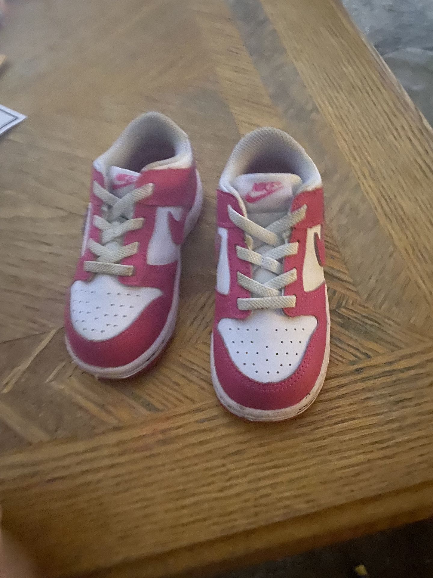 Pink Girls Nike Dunks
