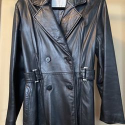 Women's Genuine Leather Jacket. Size S-M