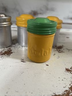 Vintage film Kodak metal container