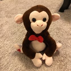 Valentines singing Monkey
