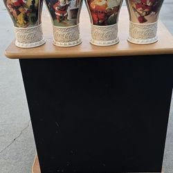 Coca-Cola Christmas Steins Set Of 4