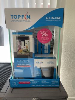 Top Fin 10 gallon fish Tank 