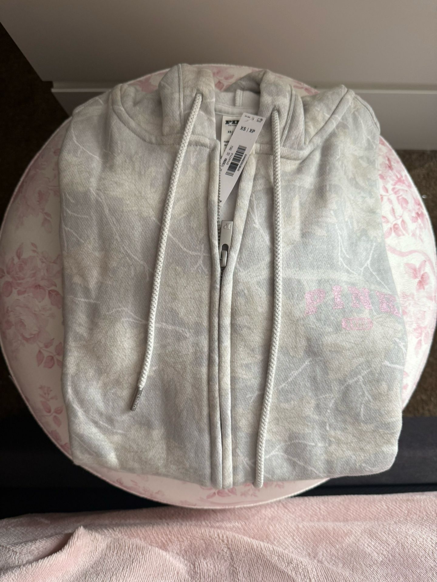 VS PINK Camo Full-Zip Hoodie