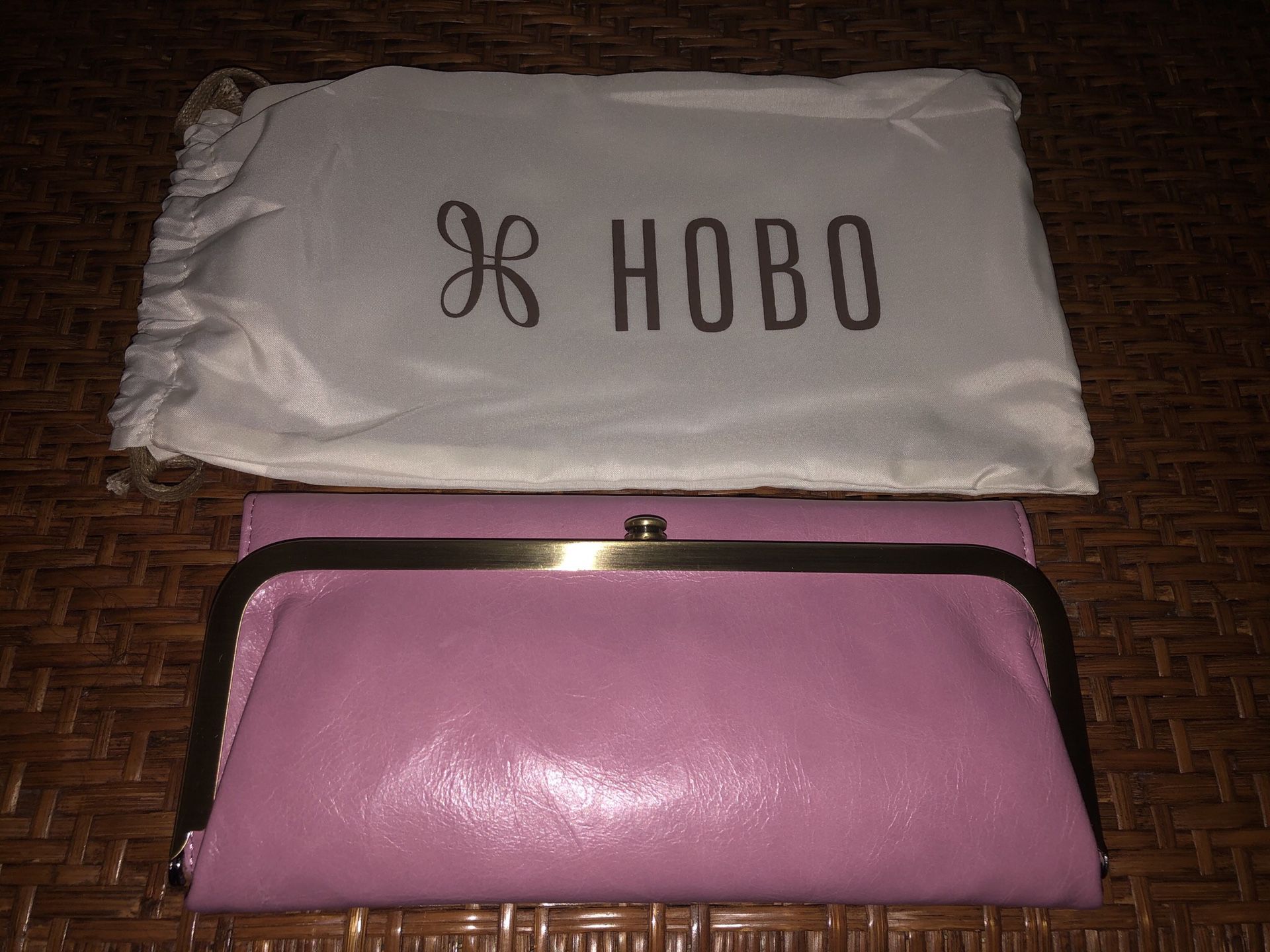 Brand New Pink Hobo Wallet