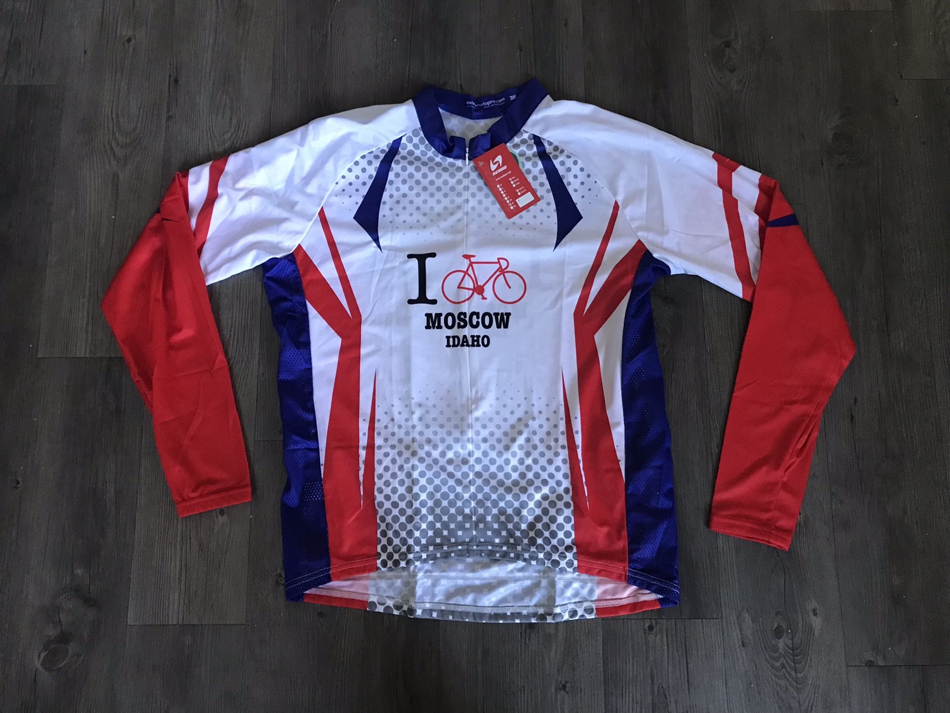 NWT I 🚲 Moscow Idaho Cycling Jersey - 3X