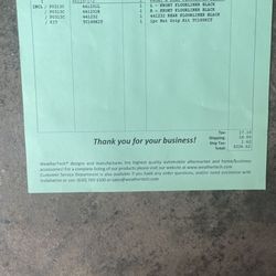 Weather tech Floor liner 4Runner 2000
