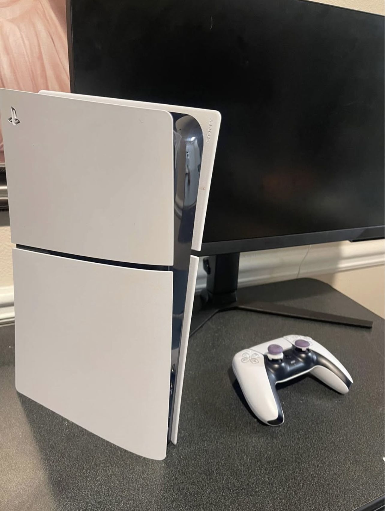 Ps5+controllers+monitor