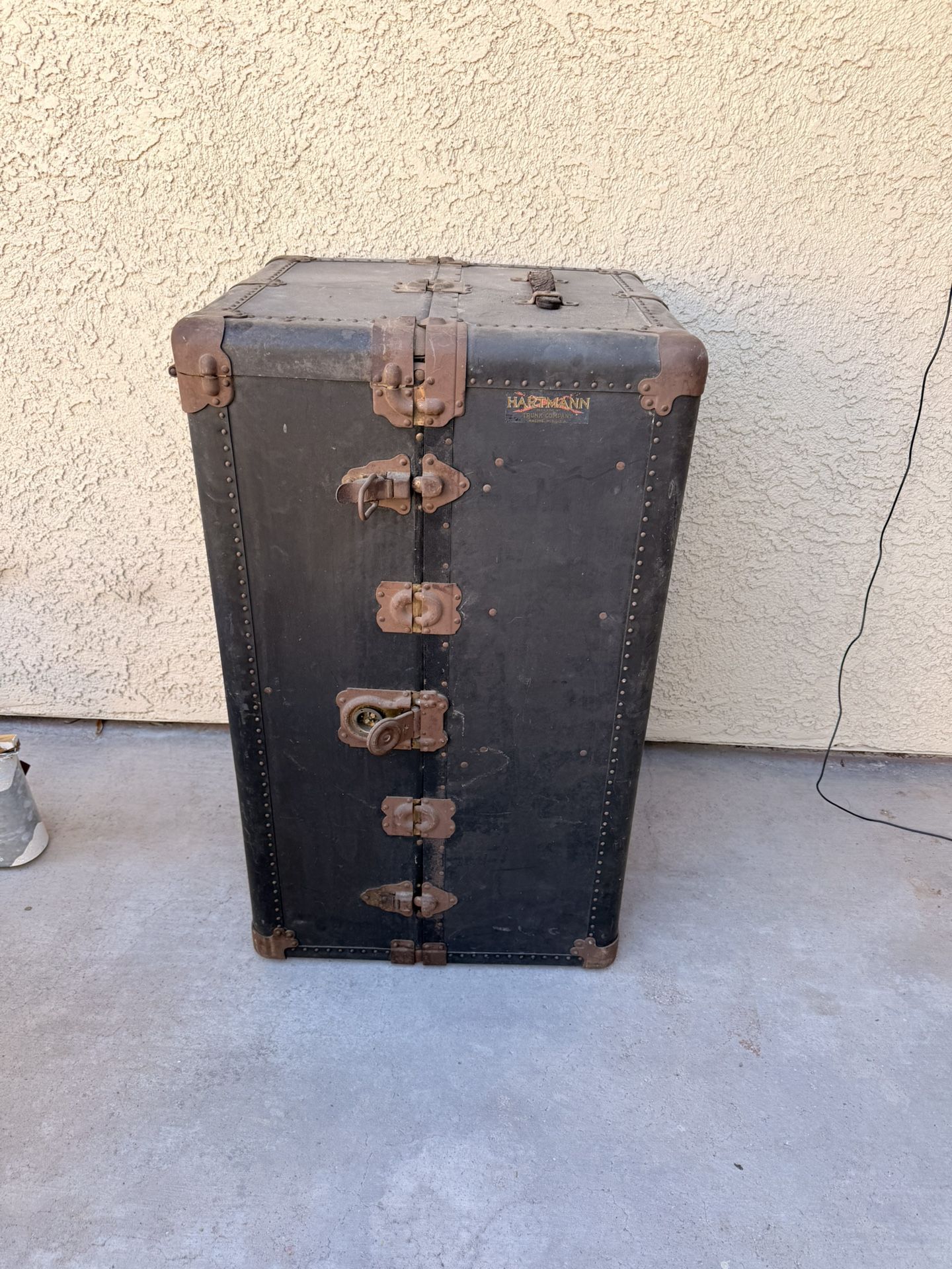 Antique Hartman Wardrobe Trunk